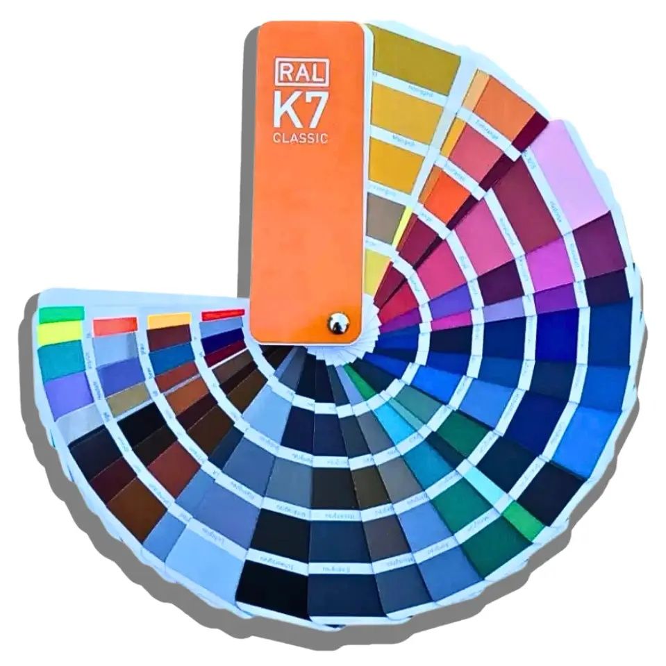 Оригинальный Каталог цветов RAL K7 Classic 215 цветов и оттенков