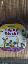 Klocki edukacyjne Wader Funny Blocks  36 elementów