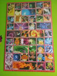 plakat pokemon, 91x61 cm