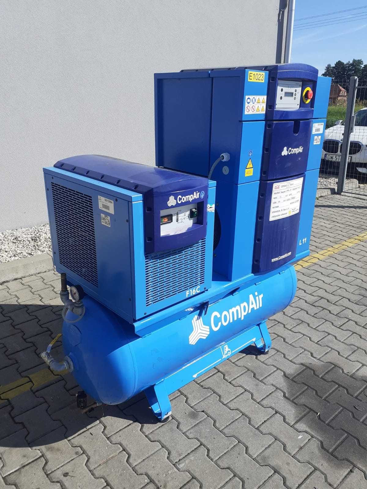 Sprężarka śrubowa,kompresor Compair L11FS-10,11KW,S013984