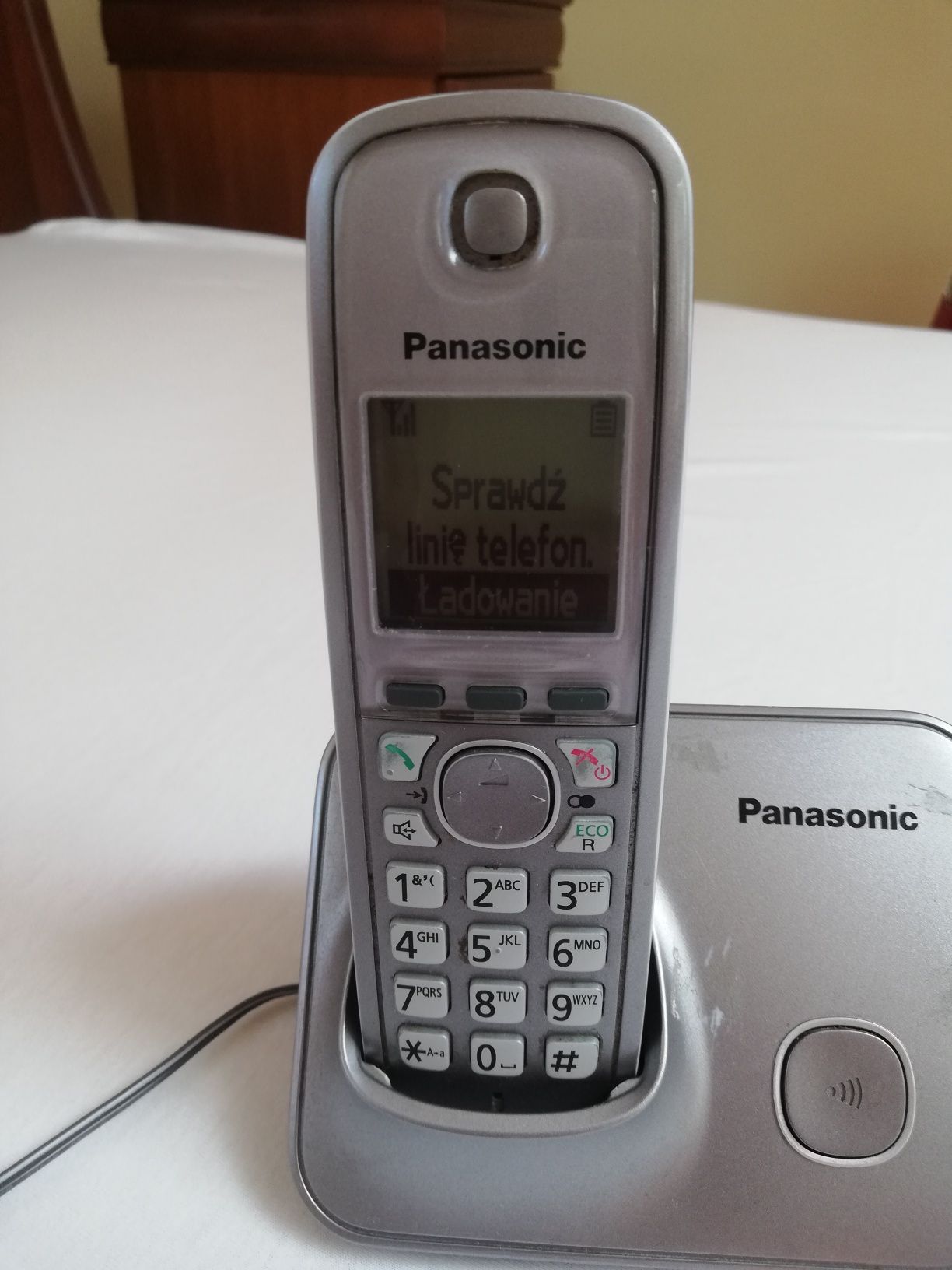 Telefon stacjonarny Panasonic Kx-Tg 6611PD