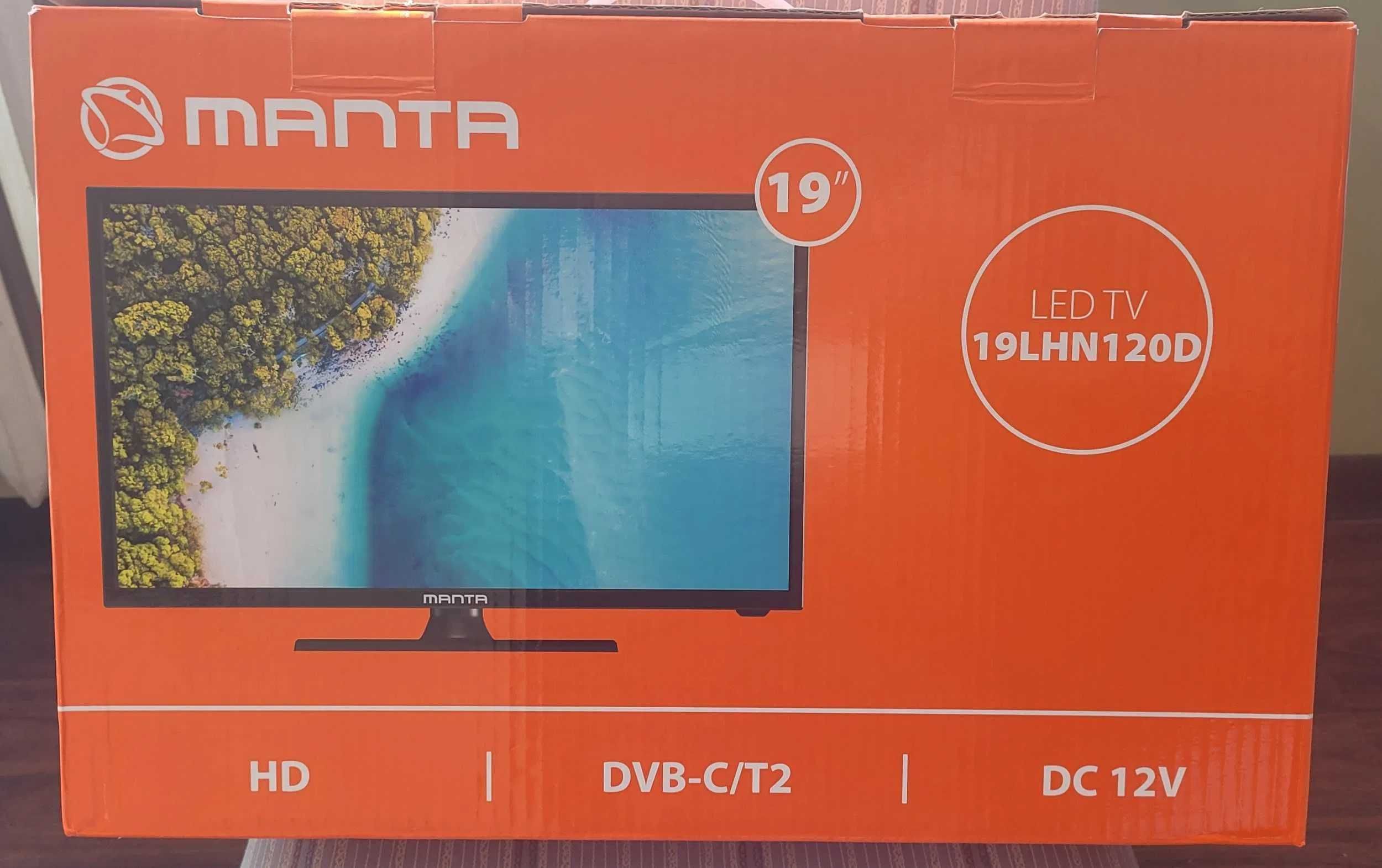 Tv Led 19 cale Manta 19LHN120D LED  Usb Dvbt-2 do ZK
