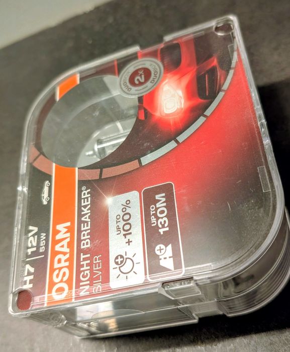 Żarówki do samochodu osram h7 night breaker silver