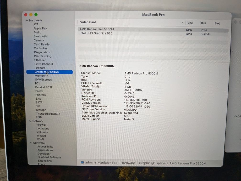 Apple MacBook Pro 16' 2019 A2141 /i7 6-Core/16Gb RAM/ 512Gb SSD