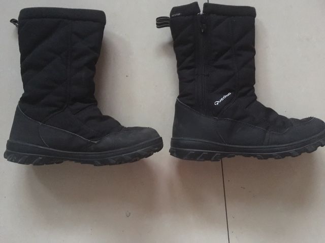 buty zimowe czarne 36