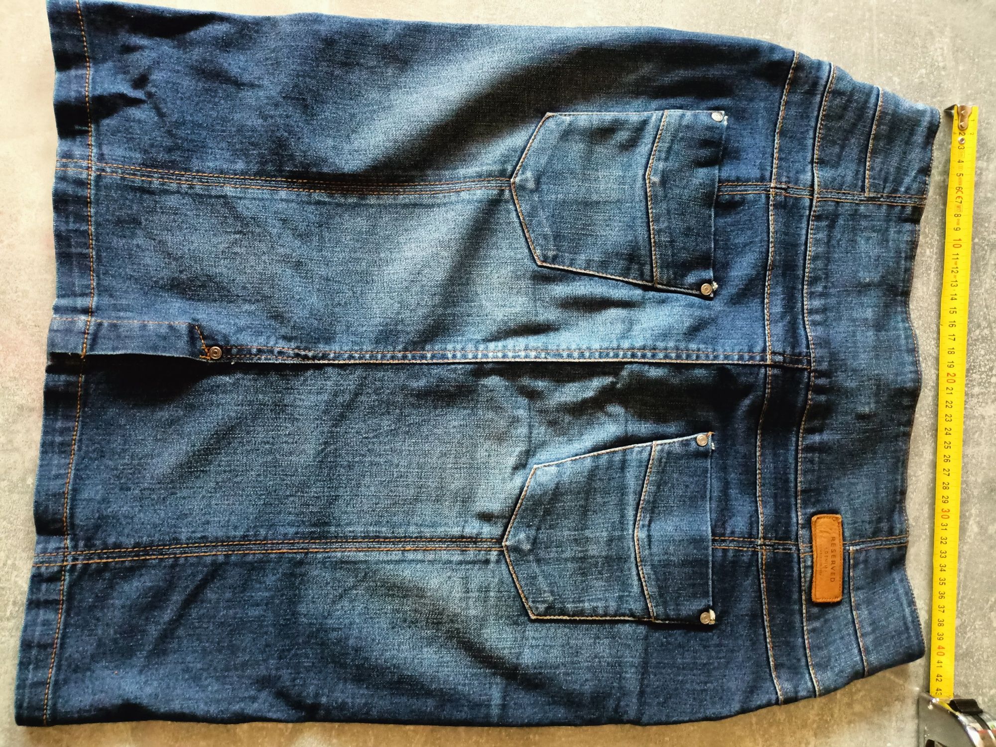 Spódnica ołówkowa jeans rozmiar 40