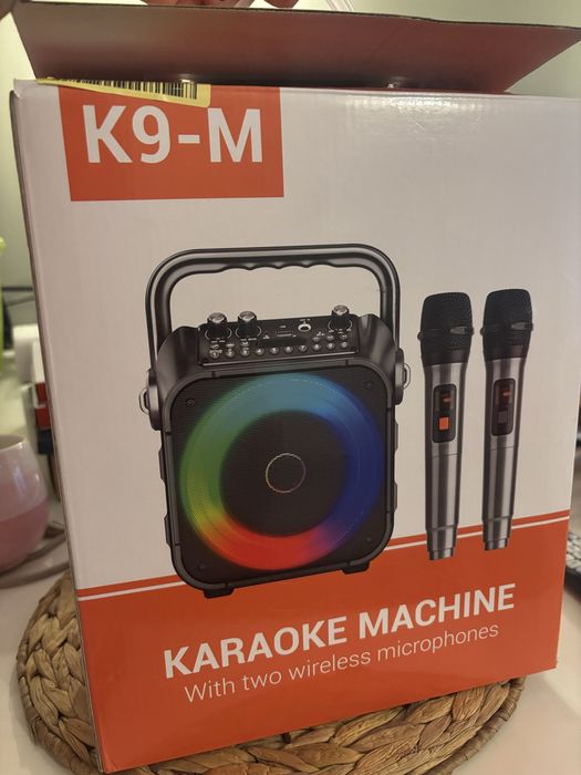 Urzadzenie di karaoke 2 mikrofony mega