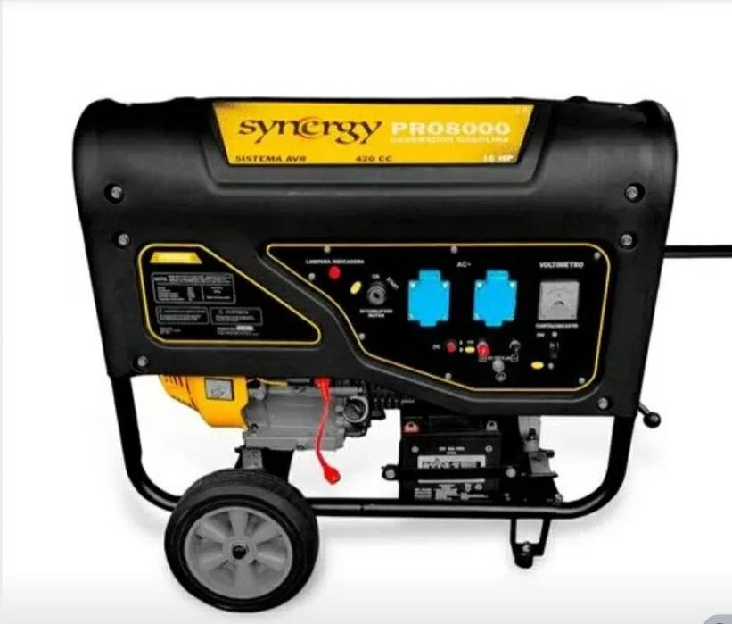 Генератор 6.5 квт/однофазний/мідна обмотка/медь/synergy pro 8000