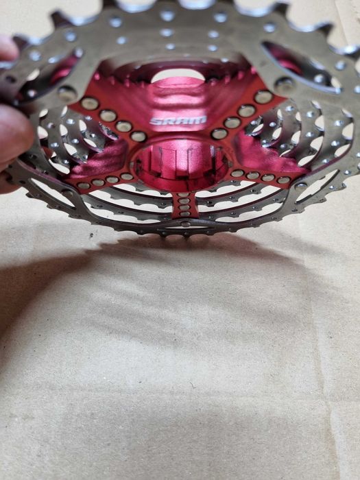 Kaseta Sram PG990 9s plus łańcuch