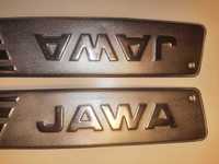 JAWA - znaczek, emblemat, logo 2szt. 1 kpl.