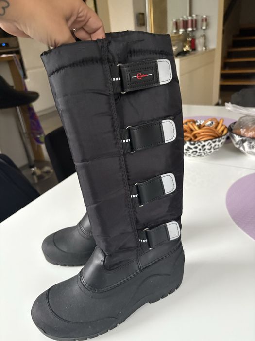 Buty zimowe do jazdy konnej