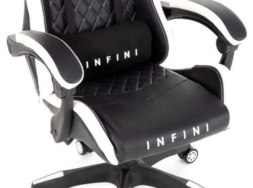 Fotel Gamingowy Gracza Infini Five White