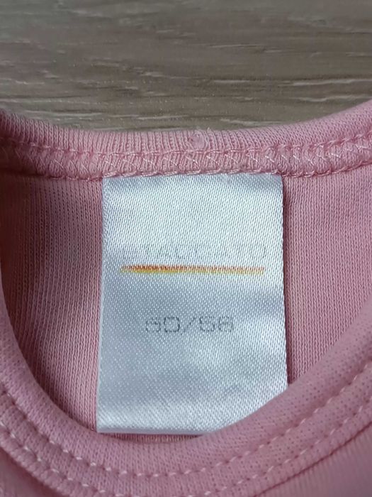 Body długi rękaw x2 biały jednorożce różowy łabędź 'Name it' 56