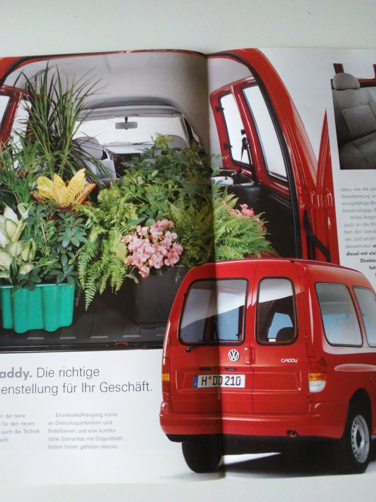 Prospekt samochodowy Volkswagen Caddy 2