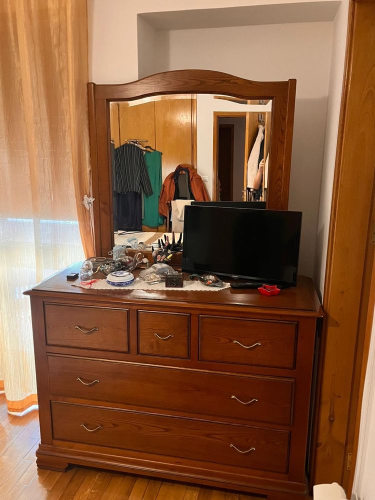 Mobilia Quarto Carvalho Maciço