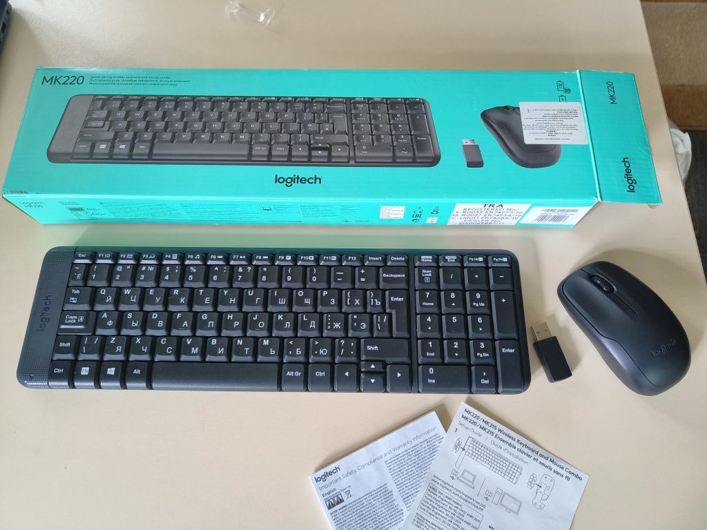 Беспроводной комплект Logitech mk220