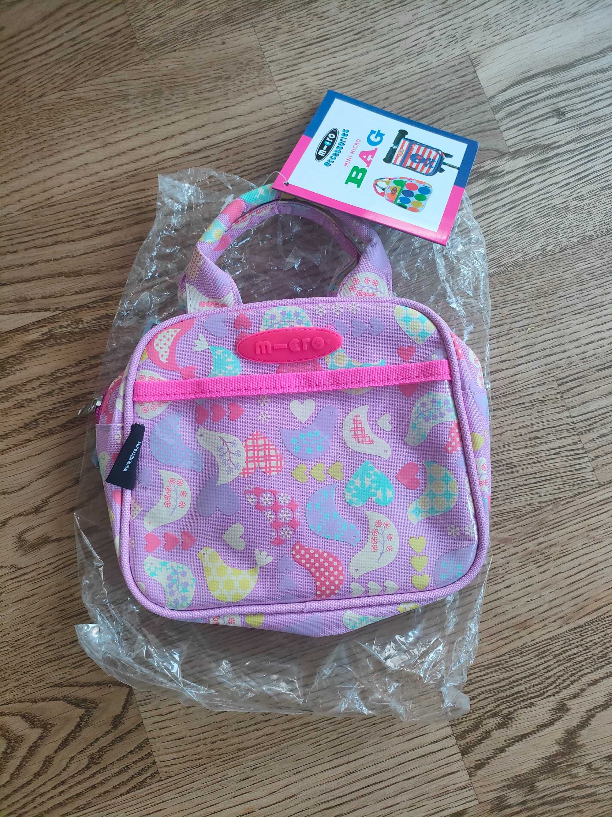 hulajnoga maxi micro + nowa orginalna torebka +kask i ochraniacze
