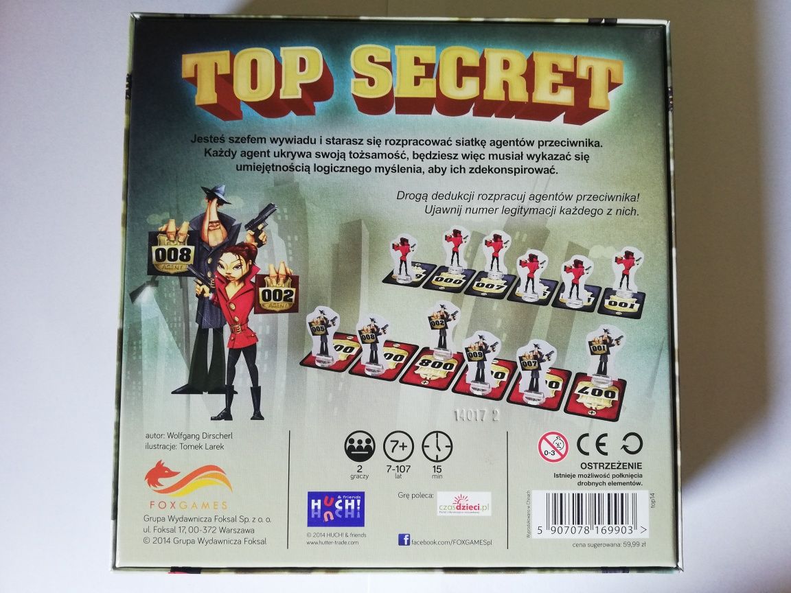 Gra Top Secret FoxGames