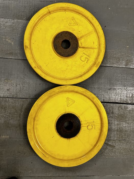 Блины Олимпийские 15 кг 2 шт