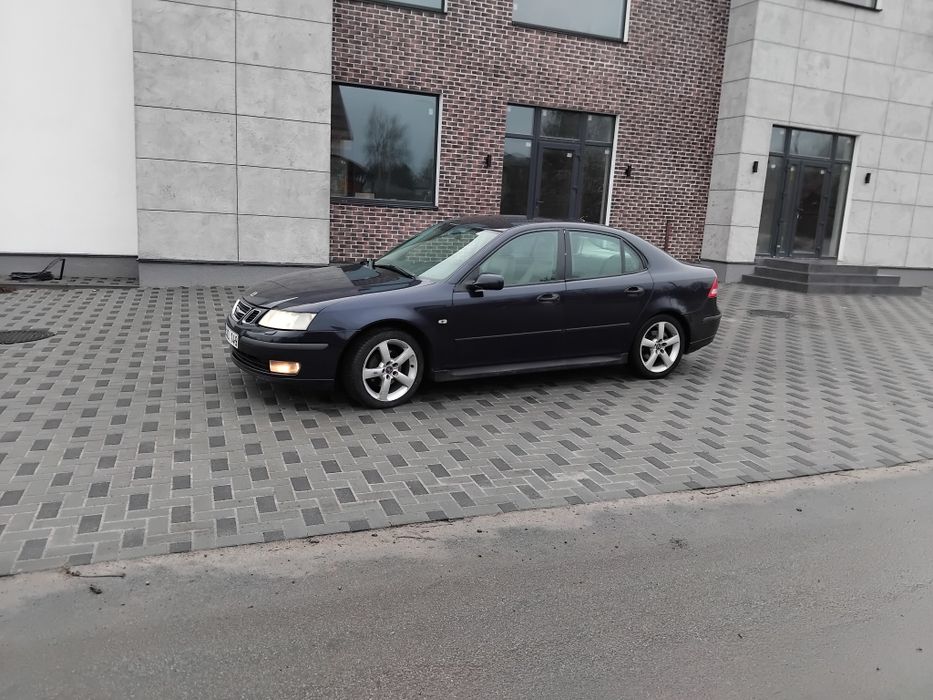 Saab 9-3 2.2 tid 2004 г.в. На полном ходу.