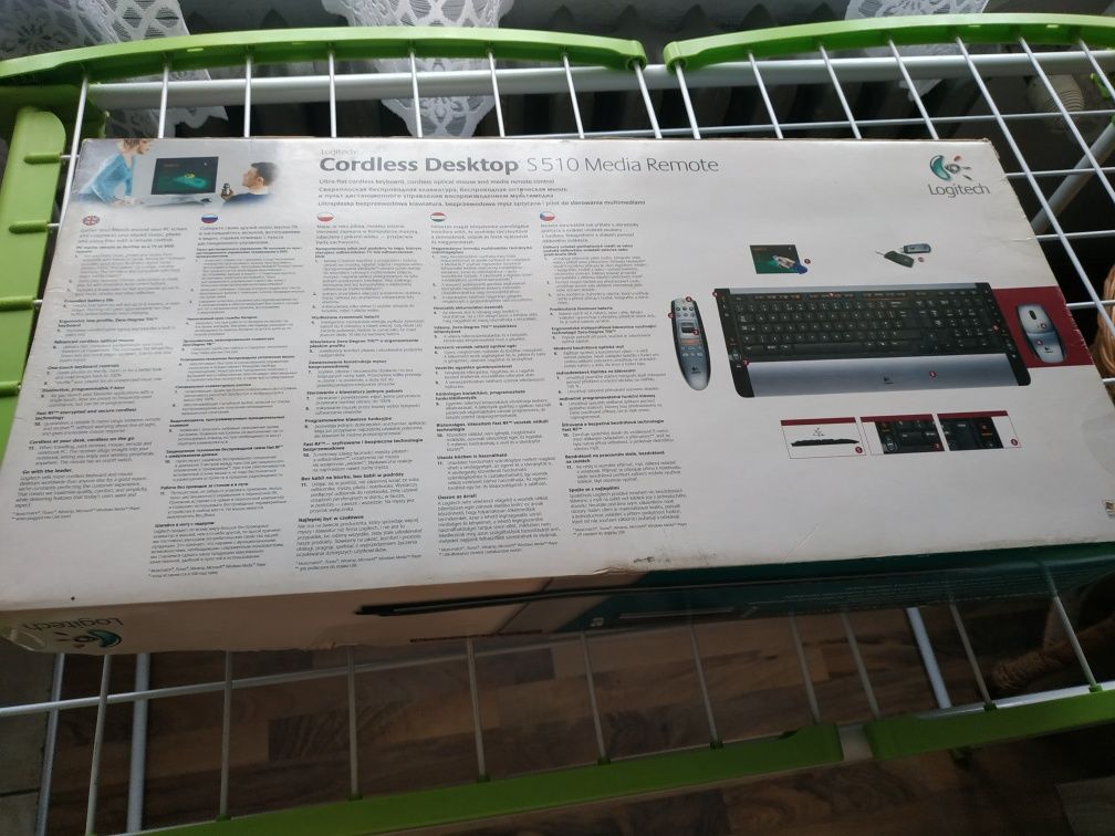 Klawiatura multimedialna bezprzewodowa Logitech S 510