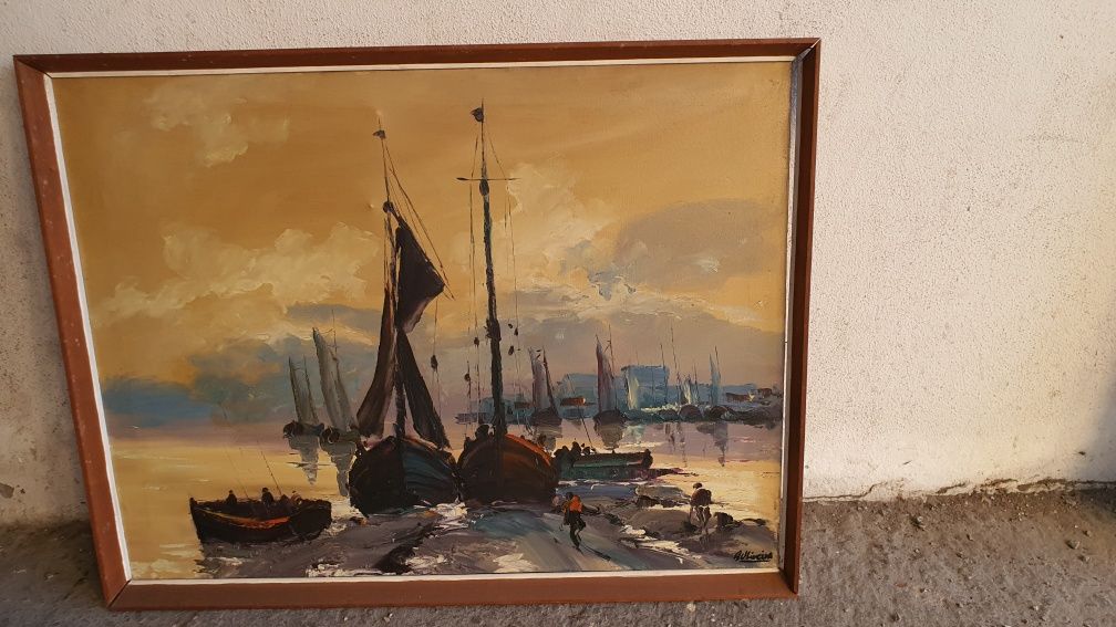 Quadro de barcos