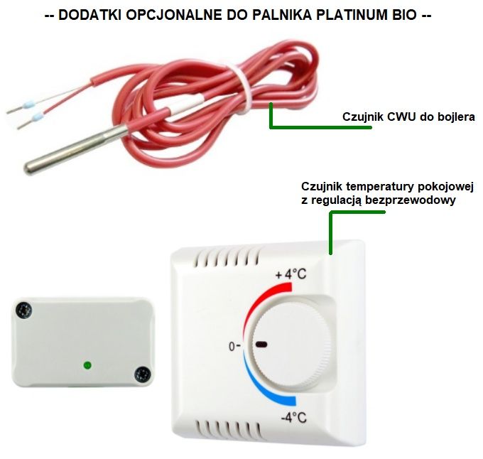 KOSTRZEWA Platinum Bio 16 kW palnik na pelet pellet komplet zestaw