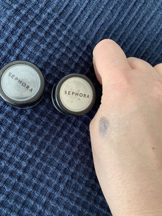Sephora shimmer/glitter dust mini słoiczki cienie sypkie