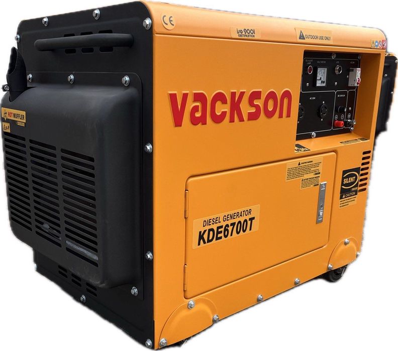 Генератор ДИЗЕЛЬНИЙ 5.5 кВт - Vackson KDE6700T