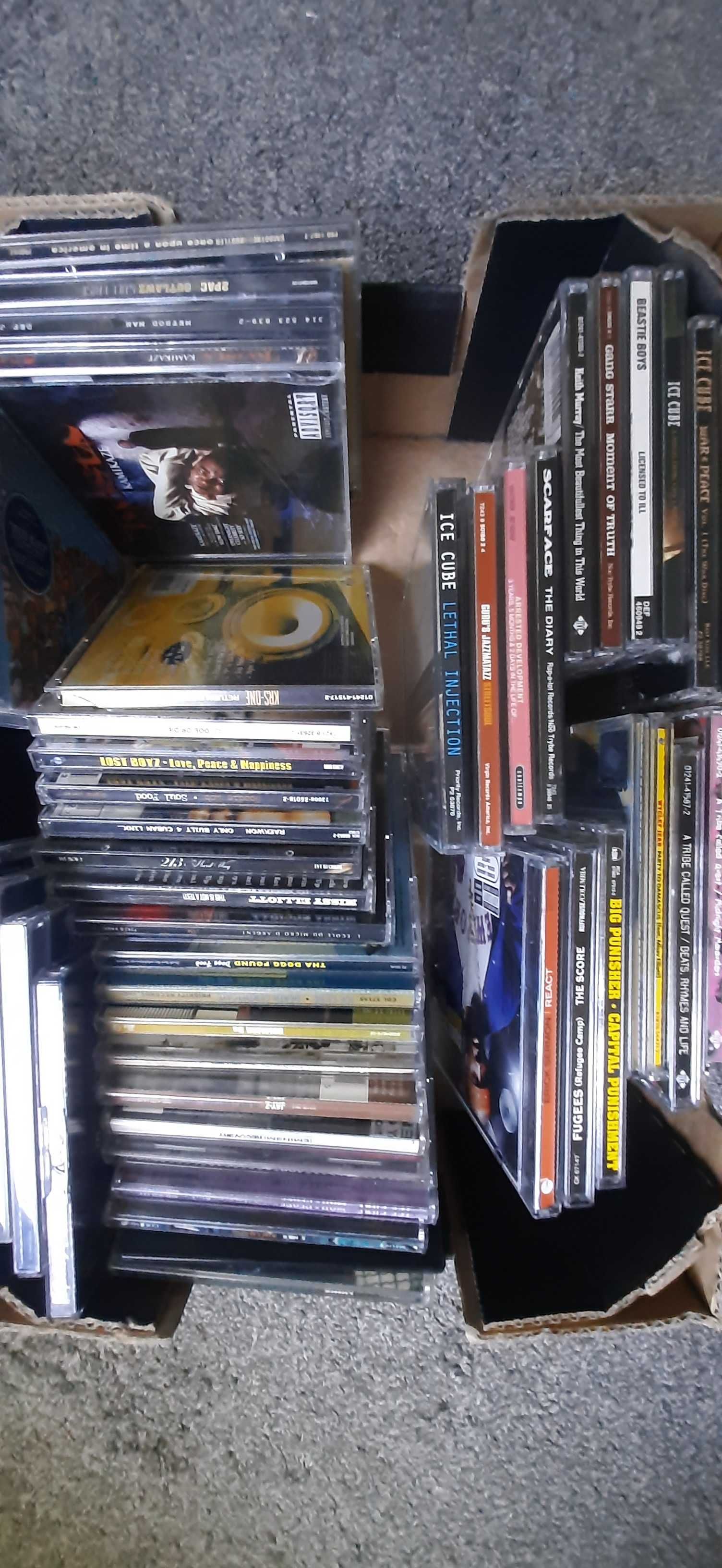 Kolekcja CD 104 szt. Hip-Hop Snoop Dogg Ice Cube UNIKATY