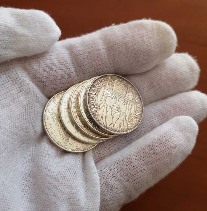 moedas prata 100 francos (#5)