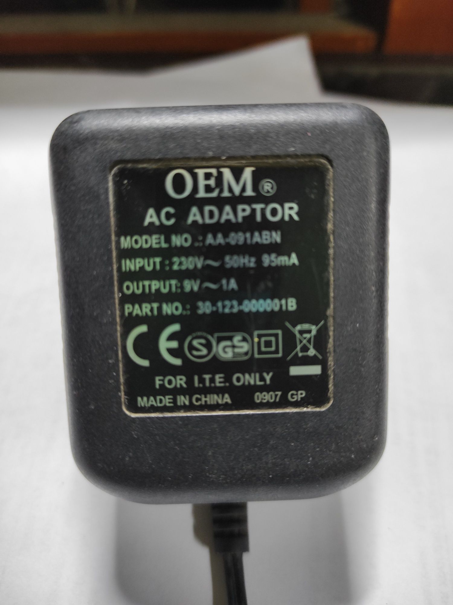 Блоки питания ОЕМ 15v 9v