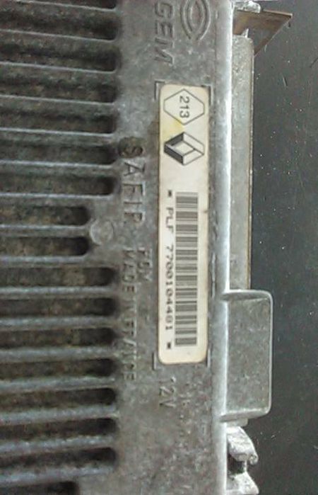 Centralina motor / ECU RENAULT Clio I (B/C57_, 5/357_)