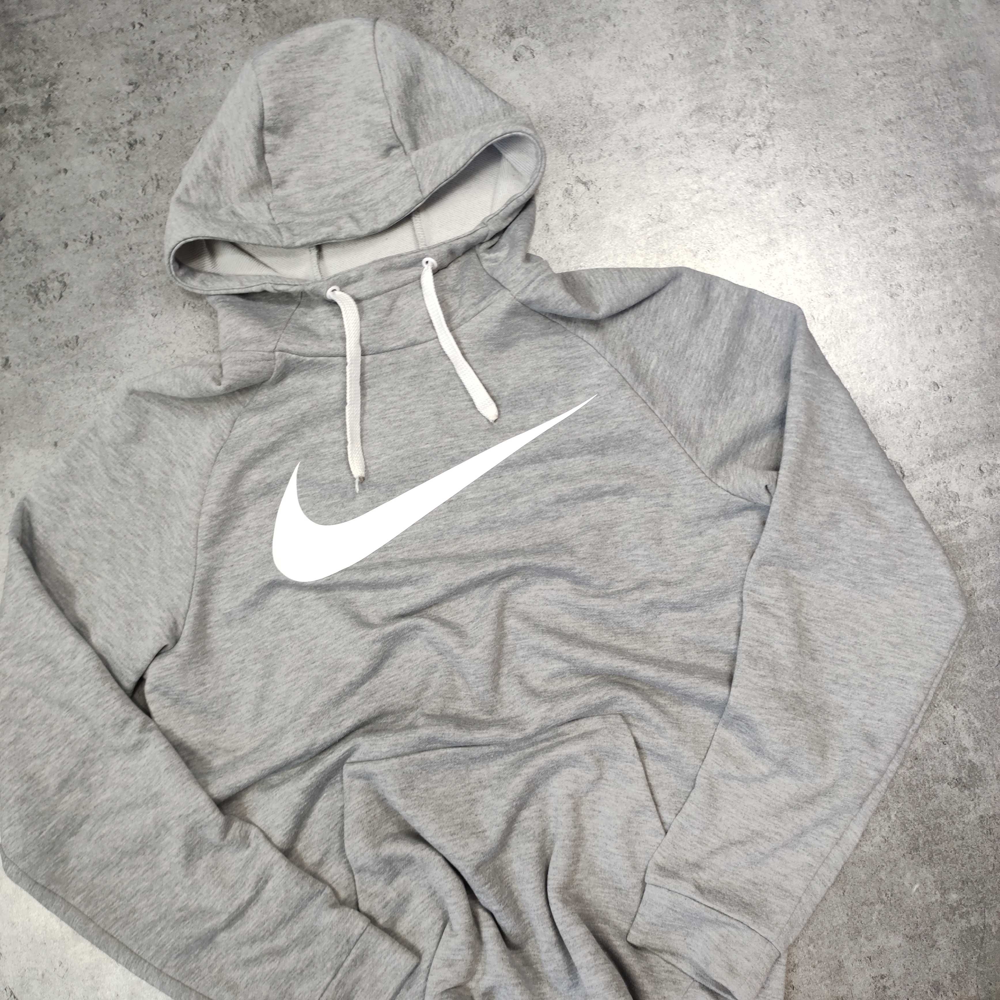 MĘSKA bluza z Kapturem Hoodie Duże Logo Nike Sportowa Swosh Klasyczna