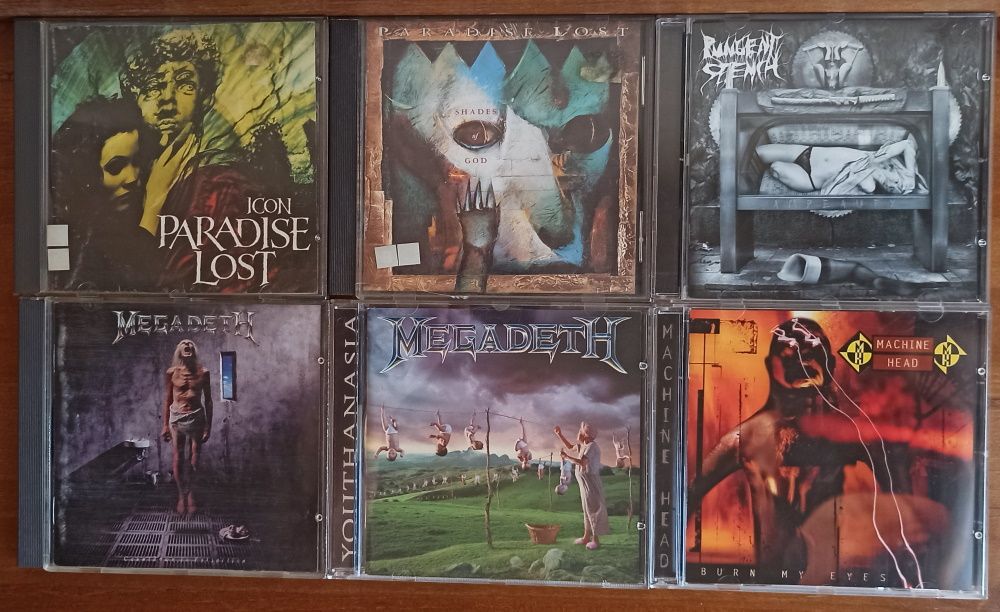 Vários CD's Metal / Thrash / Death