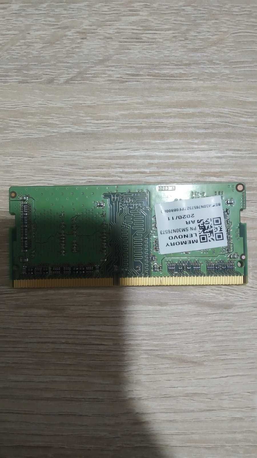 DDR4 4GB SODIMM 1Rx16 PC4-3200AA-SC0-11