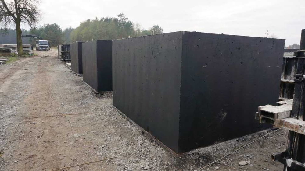 Szambo betonowe kompleksowo z wykopem podłączeniem 10m3 zbiorniki