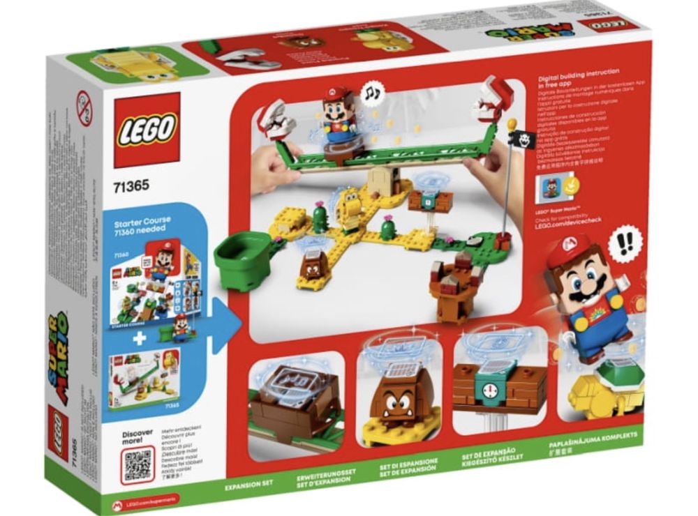 LEGO Super Mario 71365 Megazjeżdżalnia + gratisy