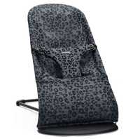 100% NOWE BabyBjorn - poszycie do leżak BLISS MESH - Antracyt, Leopard