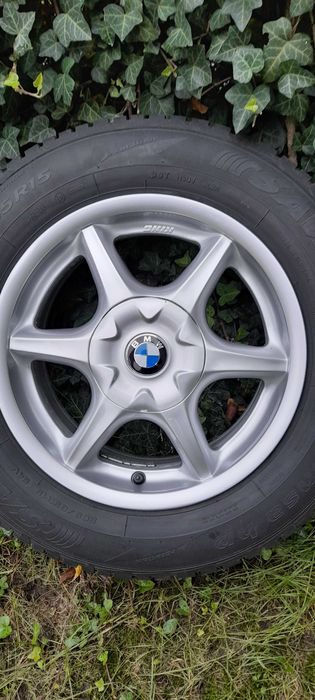 Felgi aluminiowe z oponami koła 15 5x120 BMW