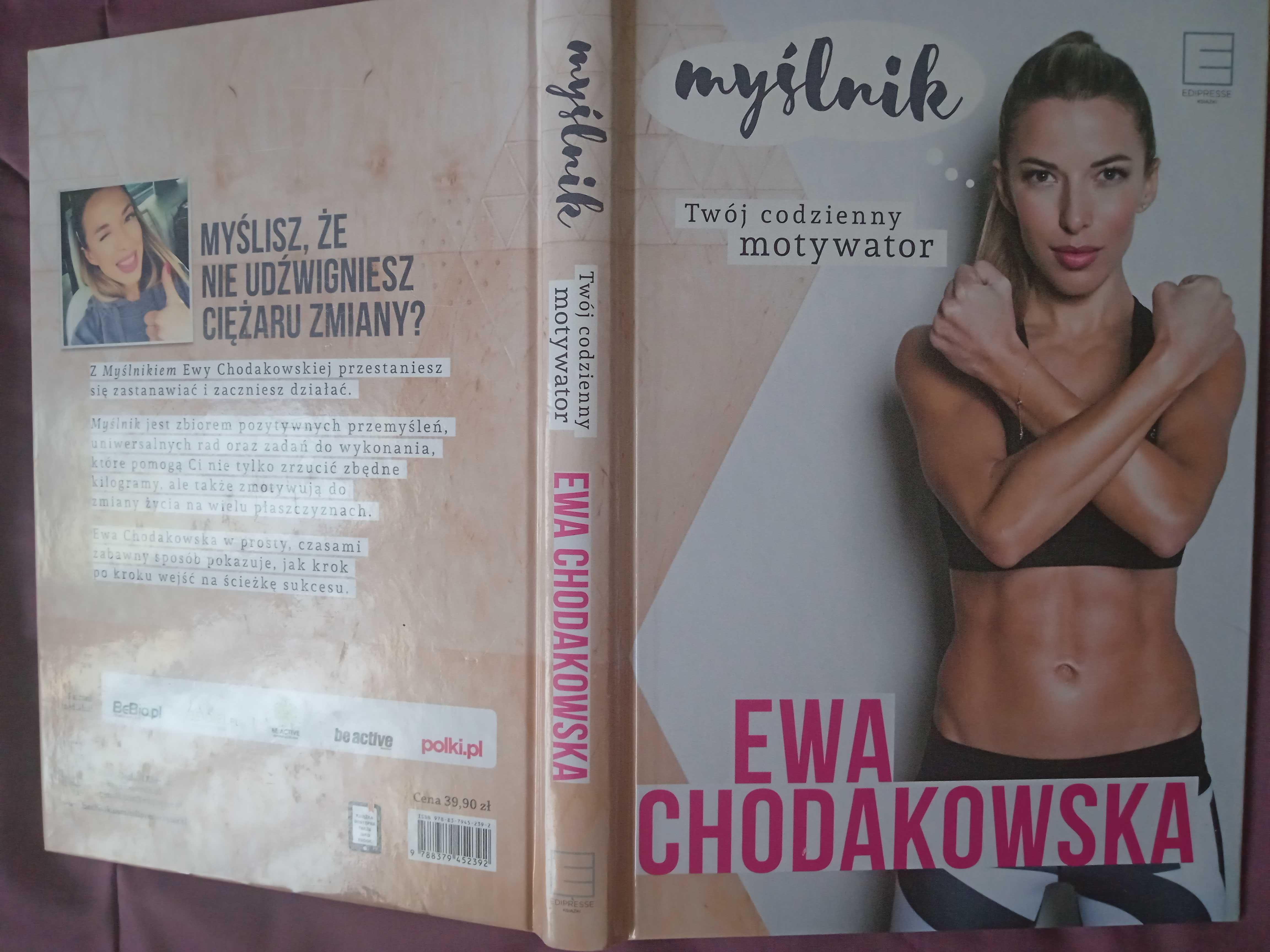 "myślnik" Ewa Chodakowska ,Twój codzienny motywator .