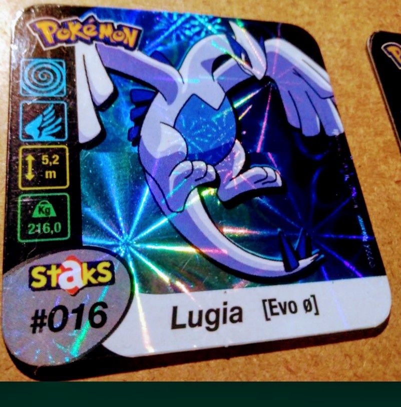 2 raros stacks Pokémon de 2006 - Pichu e Lugia