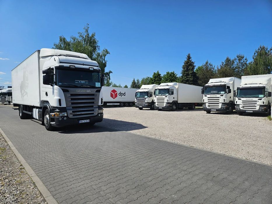 Scania R310  EURO3, sypialka, dł. 9,2m.,roleta,22ep,manual,netto 32.000 zł
