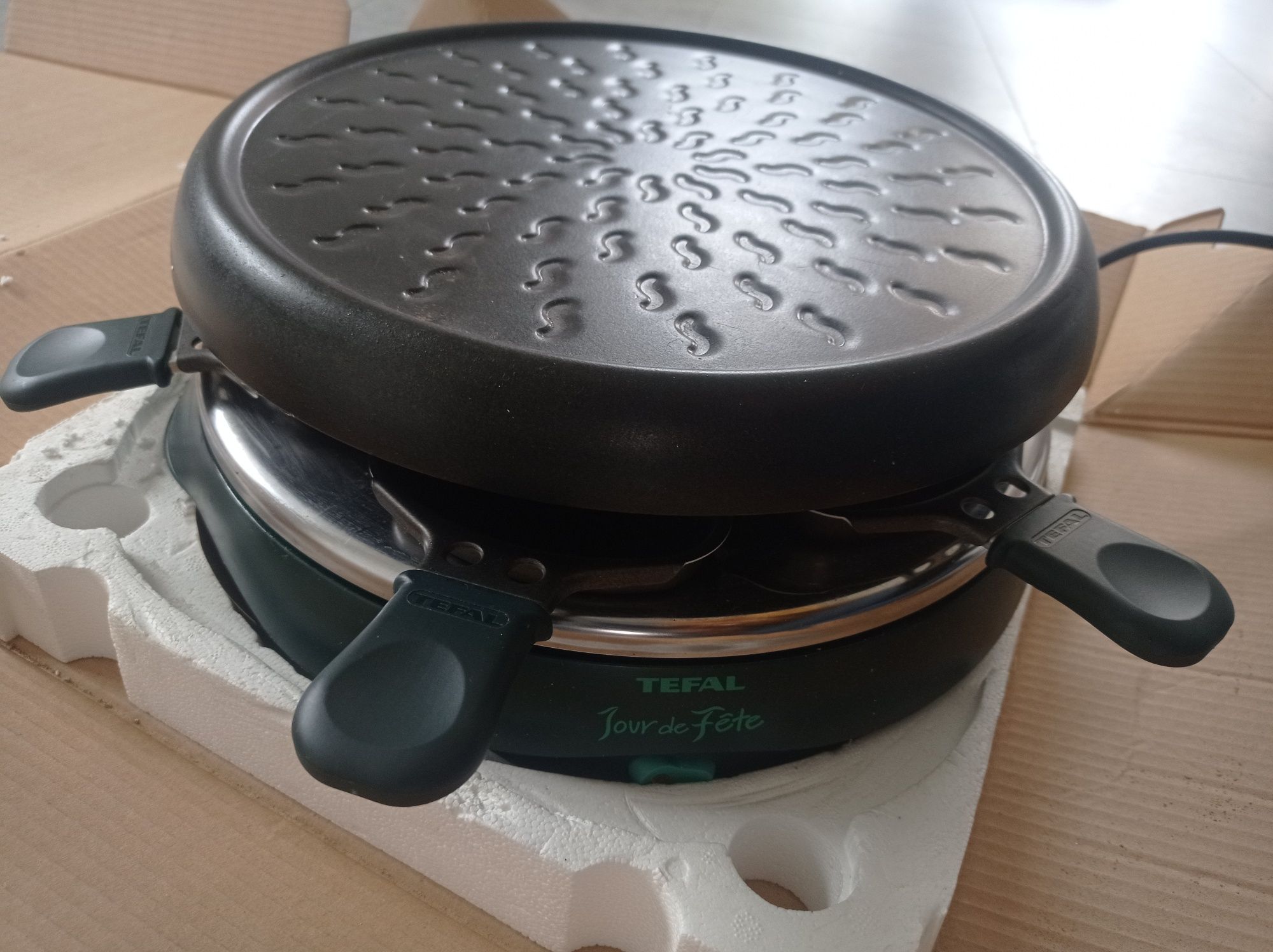 Grill elektryczny raclette 6 osób Tefal