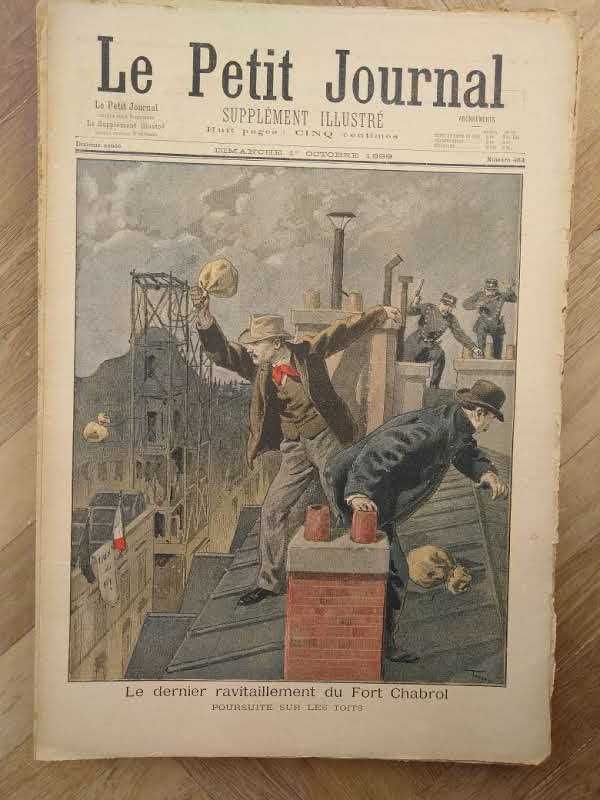 jornal: Le Petit Journal, várias edições de 1895 a 1905