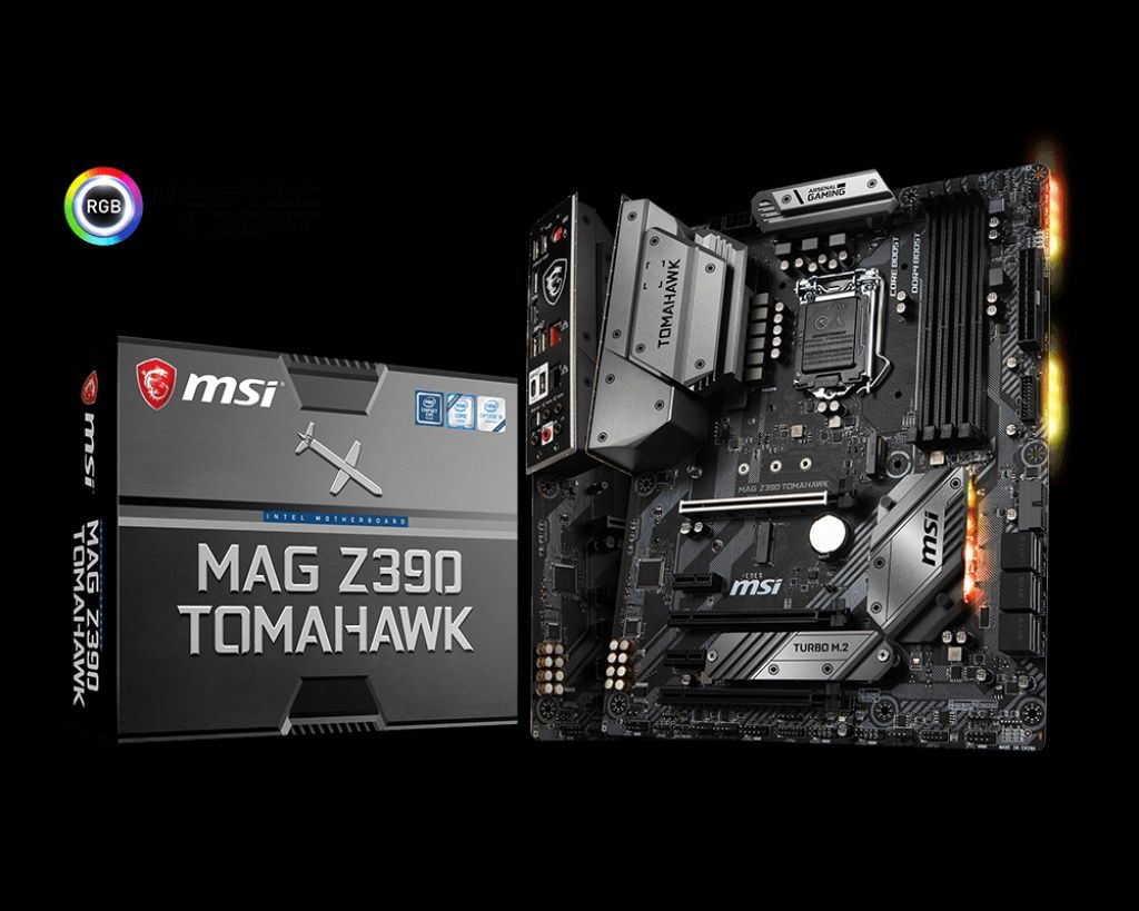 Комплект I7-9700k,MSI z390 tomahawk