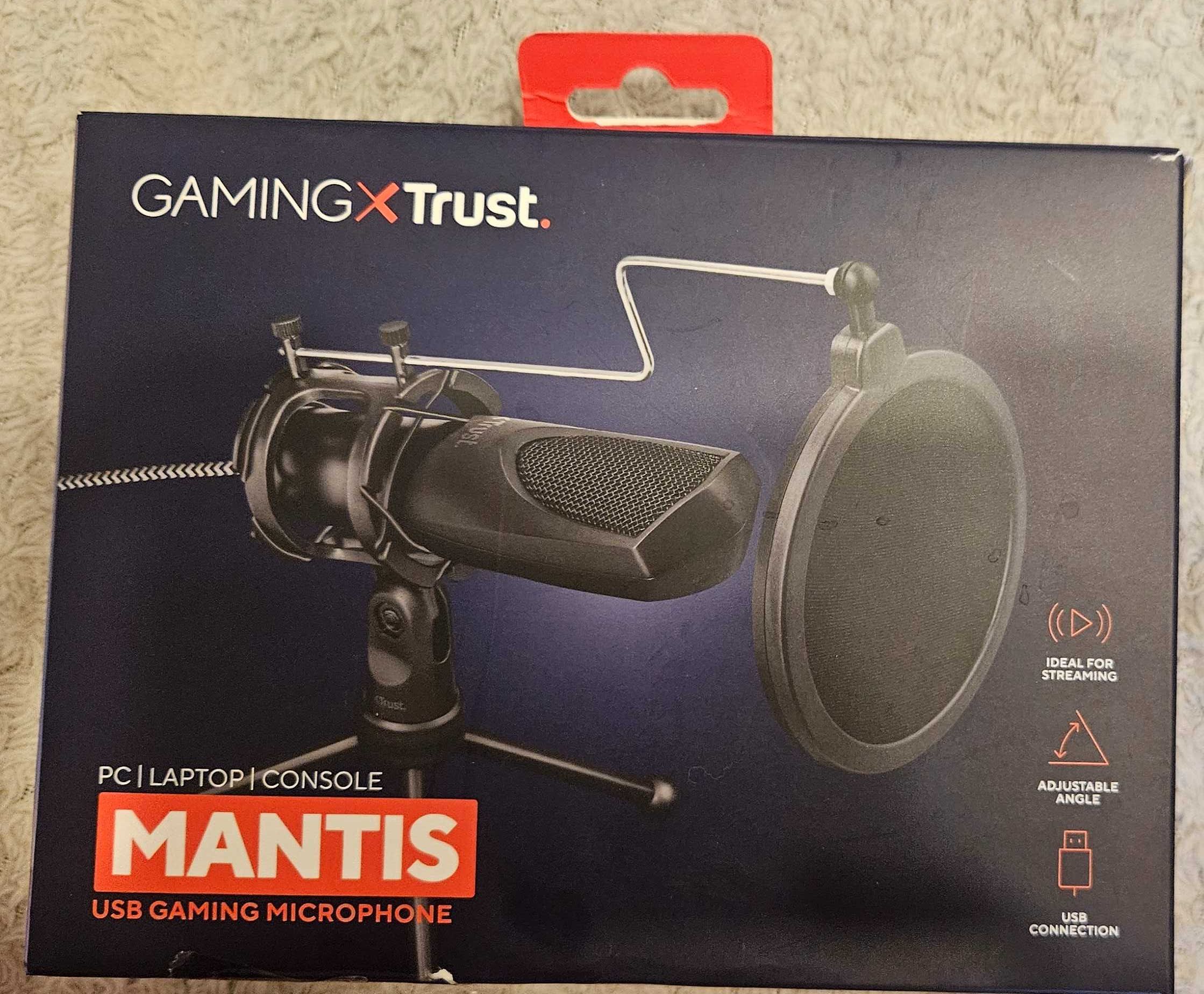 Mikrofon TRUST GXT 232 Mantis Dookólny-nowy