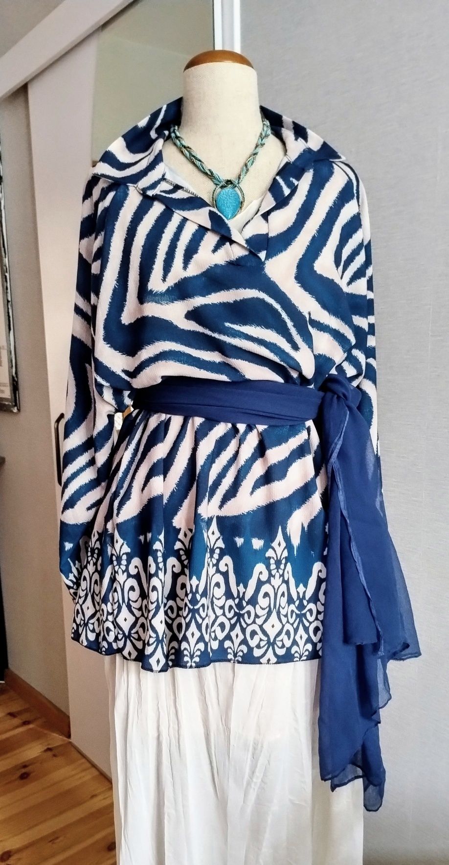 Tunika,bluzka plus size 48/50, wiskoza,