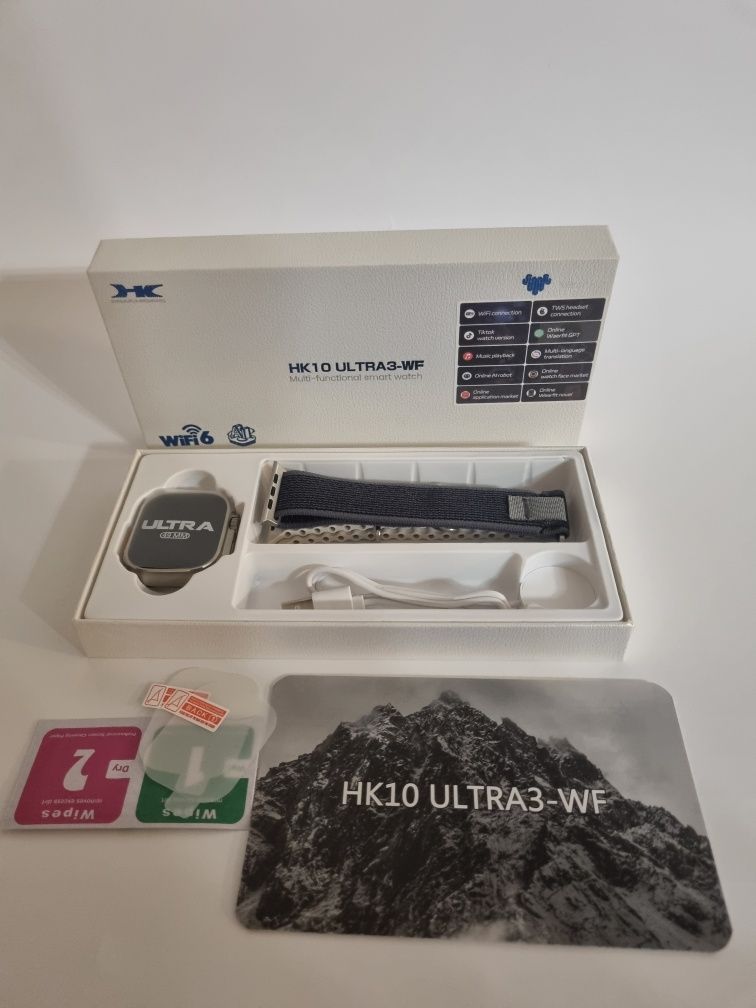 Smartwatch HK10 Ultra 3 WF nowy