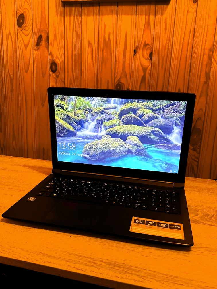 Хороший Ноутбук Acer Aspire 3 intel 4 ядерный A315-33-p6m9